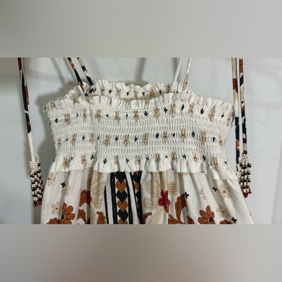 FARM Rio Multicolor Patterned Midi Dress - Picture 8 of 11